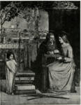 Rossetti, Dante Gabriele , The Girlhood of Mary Virgin -