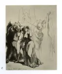 Rossetti, Dante Gabriele , Faust, Part I, Last scene