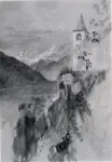 Ruskin, John , An Alpine Landscape