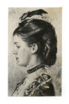 Ruskin, John , Ritratto di Mrs. Kevill Davies -