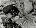 Sargent, John Singer , Simplon Pass: The Green Parasol