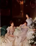 Sargent, John Singer , Lady Elcho, Mrs. Tennant, Mrs. Adeane