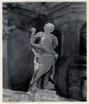 Sargent, John Singer , Statue of St. Mark, Santa Maria della Salute