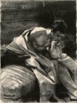 Sargent, John Singer , - Ragazzo avvolto in ampio panneggio