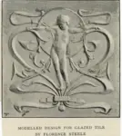 Steele, Florence , Modelled Design for Glazed Tile -