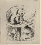 Tenniel, John , Alice and the caterpillar