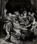 Walton, Henry , A vegetable stall