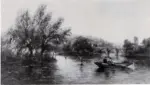 Anonimo , Watts, Frederick William - sec. XIX - A quiet river