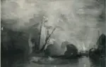 Turner, Joseph Mallord William , Ulisse deride Polifemo