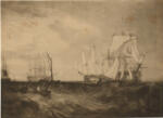 Turner, Joseph Mallord William , Vascello in mare