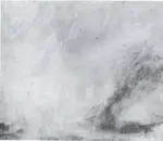 Turner, Joseph Mallord William , L'incendio delle camere del Parlamento (particolare)