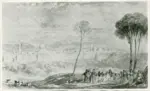 Turner, Joseph Mallord William , The North West View of Jerusalem