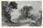 Turner, Joseph Mallord William , The temple of Jupiter in the Island of Aegina