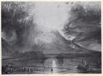 Turner, Joseph Mallord William , Vesuvio in eruzione -