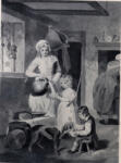 Wheatley, Francis , The school door