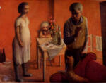 Ayrton, Michael , Figures in a Red Room -