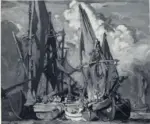 Brangwyn, Frank , Venetian fishing boats