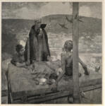 Brangwyn, Frank , Simeon Stylites receiving the blessed Sacrament