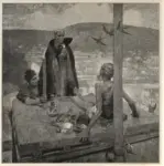 Brangwyn, Frank , Simeon Stylites receiving the blessed Sacrament