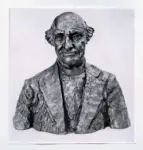 Anonimo , Epstein, Jacob - sec. XX - Portrait Head of Dean Hewlett Johnson