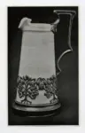 Garbe, Richard , Tankard in Ivory and Repouss&eacute; Copper -