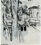 Hunter, George Leslie , Strada in Francia -