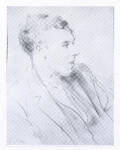 John, Augustus , Ritratto di Ronald Firbank