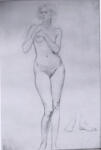 Anonimo , John, Augustus - sec. XX - A Female Nude