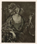 John, Augustus , The Lady with a violin