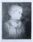 John, Augustus , Maggie, a village child