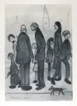 Lowry, Lawrence Stephen , People in the Street
