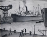Lowry, Lawrence Stephen , Queen's Dock, Glasgow