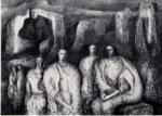 Moore, Henry , Figure in Lanscape