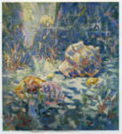 Ramsay, Patricia , Undersea-scape with Tropical Shells