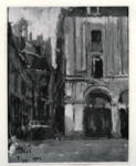 Sickert, Walter Richard , The Quai Duquesne and the Rue Notre Dame, Dieppe