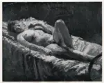 Sickert, Walter Richard , The Iron Bedstead