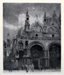 Sickert, Walter Richard , St. Mark's, Venice