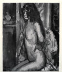 Sickert, Walter Richard , A Seated Nude, A Seated Nude - , A Seated Nude - , A Seated Nude -