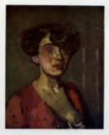 Sickert, Walter Richard , Head of a woman