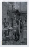 Sickert, Walter Richard , The Little Tea Shop, Dieppe