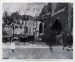 Sickert, Walter Richard , A Square in Dieppe