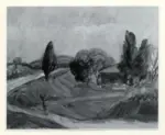 Smith, Matthew , Landscape near Aix-en-Provence