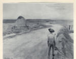 Steer, Philip Wilson , Near Walberswick; Peasant on Road