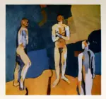 Anonimo , Vaughan, Keith - sec. XX - Fourth assembly of Figures