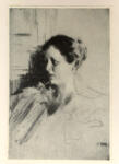 Zorn, Anders , Ritratto di signora