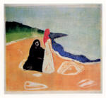 Munch, Edvard , Frauen am Meersufer