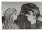 Munch, Edvard , Liebespaar am Strand
