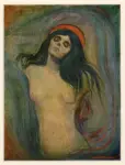 Anonimo , Munch, Edvard - sec. XIX - Madonna