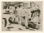 Munch, Edvard , Straßenarbeiter