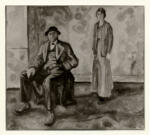 Munch, Edvard , Figure in un interno